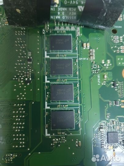 Asus X555LD материнская плата без процессора