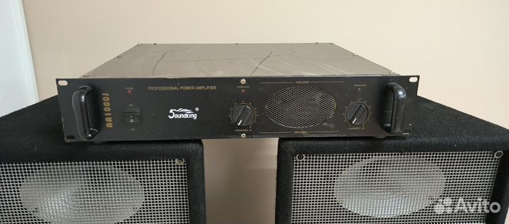 Усилитель аудио saundking aa1000j и колонки