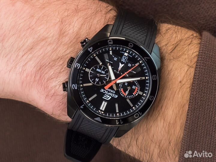 Мужские часы casio Edifice EFV-590PB-1A(WR100m)