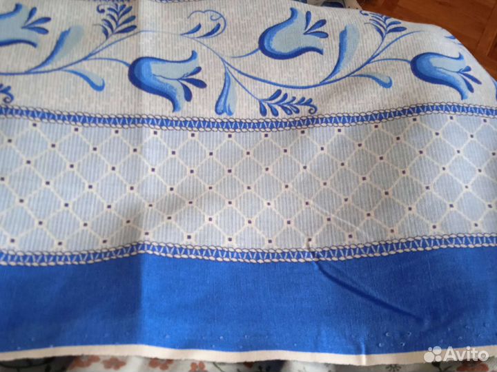 Ткань ситец Гжель