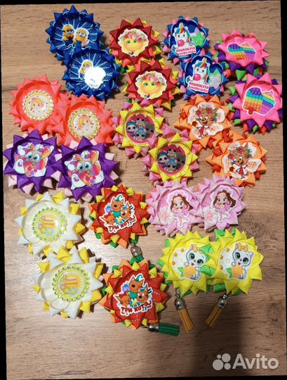 Резинки для волос ручной работы