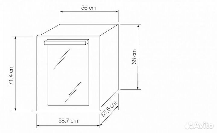 Винный шкаф lofra ZB0036T