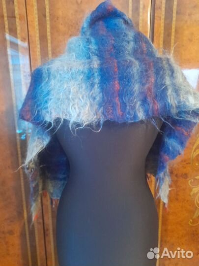 Мохеровый шарф Слово Пацана винтаж СССР