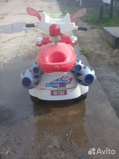Детский мотоцикл на аккумуляторе