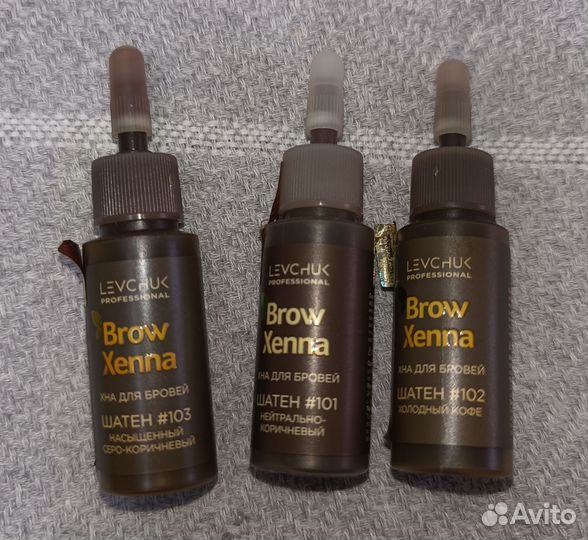 Хна для бровей brow henna