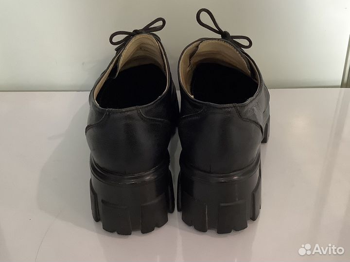 Туфли для девочки 37 размер кожа