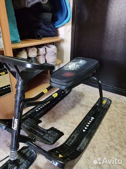 Снегокат rush hour SR1 ягуар