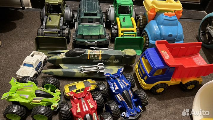 Детские машинки игрушки пакетом