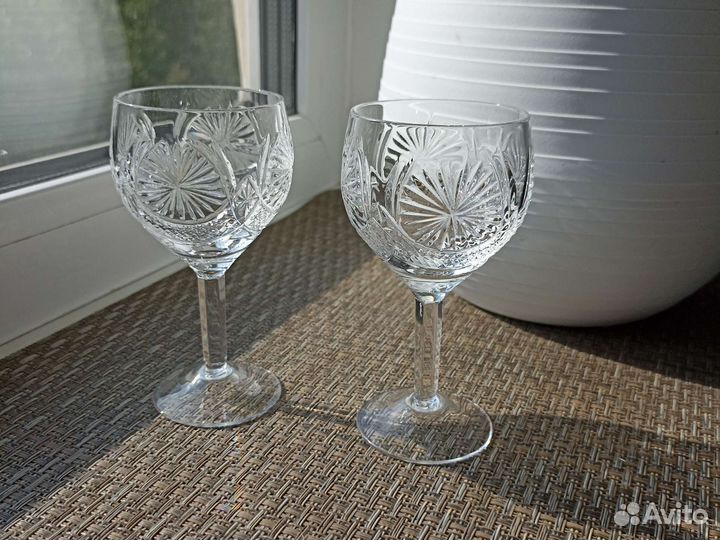 Хрустальные бокалы СССР