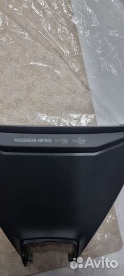 Кожух салонного зеркала заднего вида VW