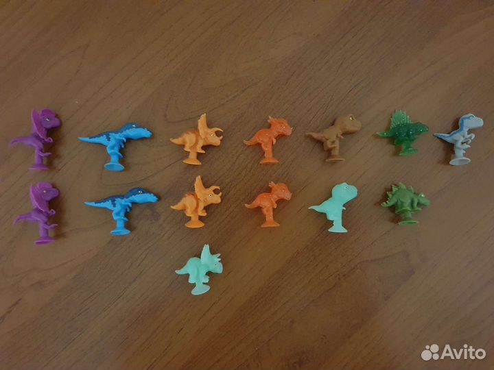 Завры пятерочка фигурки динозавры