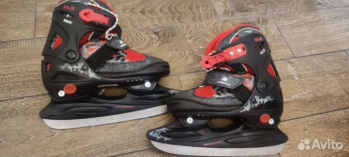 Коньки раздвижные детские 34-37