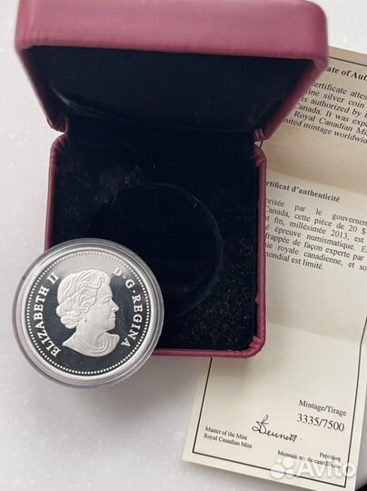 Канада Орел серебро