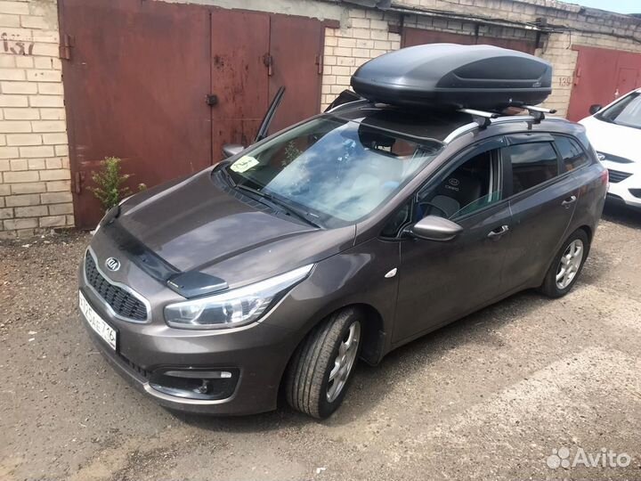 Автобокс на крышу Киа Сид св универсал