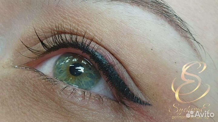Перманентный макияж, теневая растушевка, тат