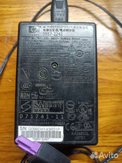 Блок питания для принтера HP