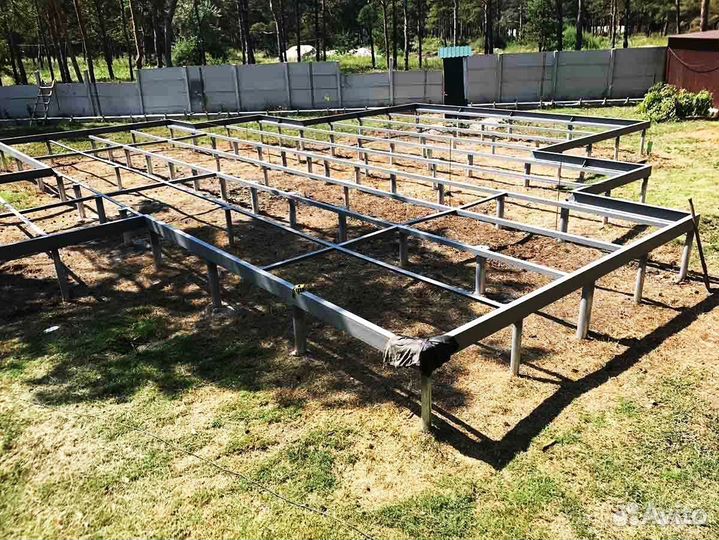 Винтовые сваи / Фундамент под ключ