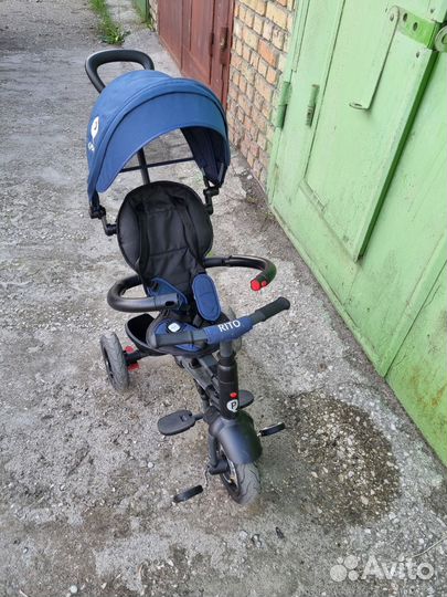 Детский трехколесный велосипед QPlay Rito складной