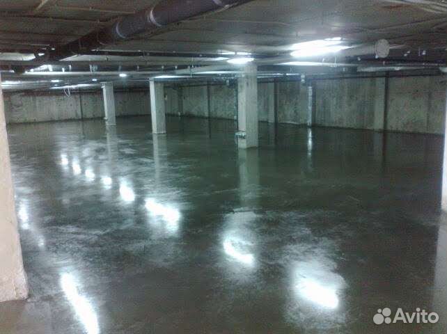 Промышленные бетонные с топпингом полы Стяжка пола