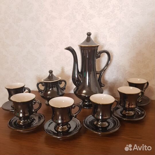 Сервиз кофейный керамический