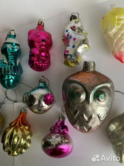 Елочные игрушки СССР крокодил гена