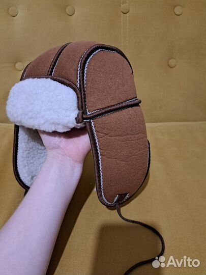 Шапка ушанка на годик