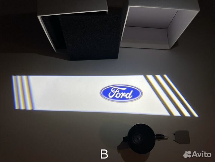 Лазерная проекция Ford