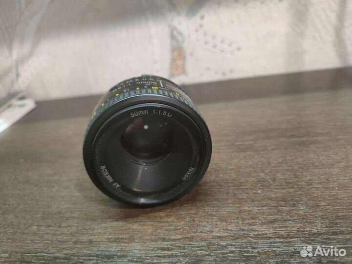 Объектив nikon 50mm f 1.8D af nikkor