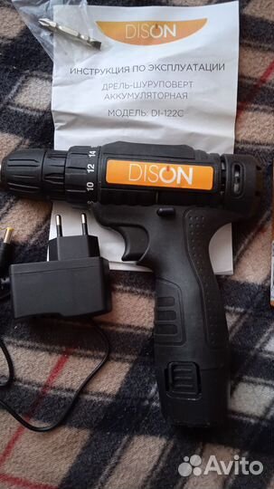 Аккумуляторная дрель шуруповерт