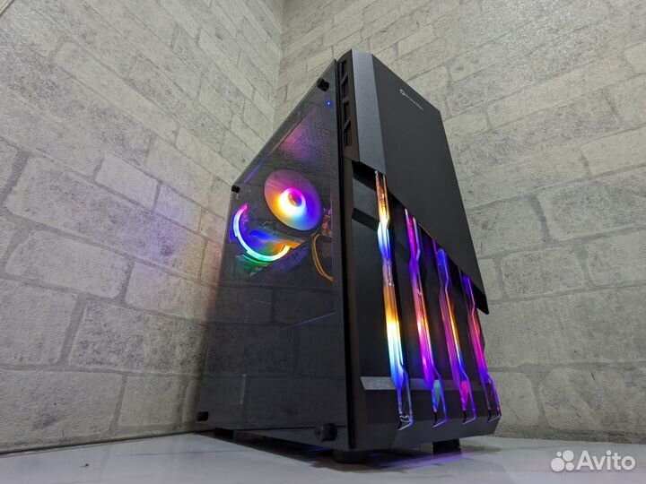 Игровой пк Intel core i7 / Rx 570 / 16gb озу/ Ssd
