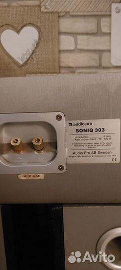 Колонки audio pro soniq 202 и 303