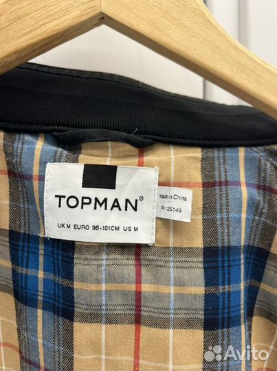 Харрингтон в клетку Topman M оригинал