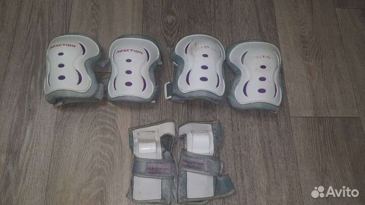 Роликовые коньки 38-41 + защита