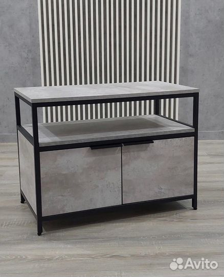 Тумба в стиле лофт