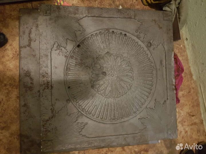 Старые плиты из чугуна