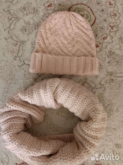 Шапки, шарфы, снуды, комплект