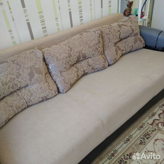 Диван прямой раскладной бу