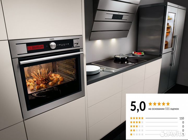 Ремонт газовых и электро плит, духовок, панелей