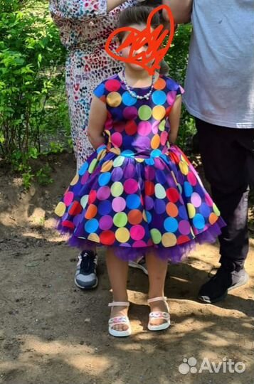 Праздничное платье для девочки 134