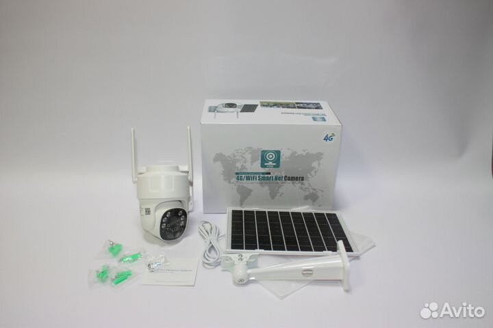 Камера уличная 4G на солнечной батарее