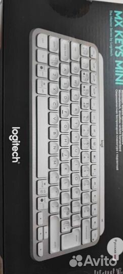Клавиатура logitech mx keys mini белая