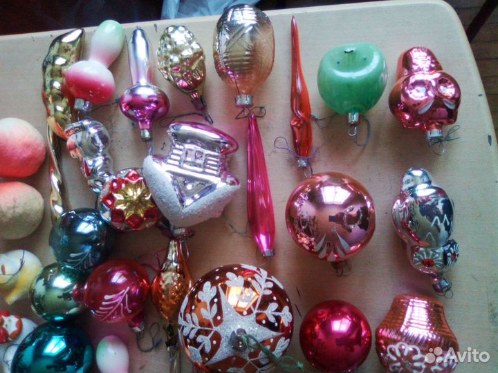 Елочные игрушки СССР