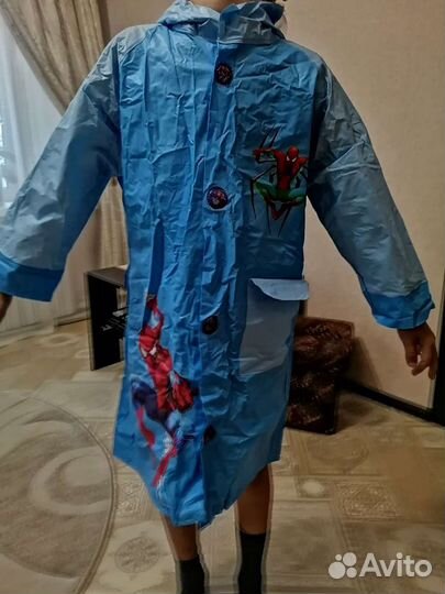 Плащ дождевик детский