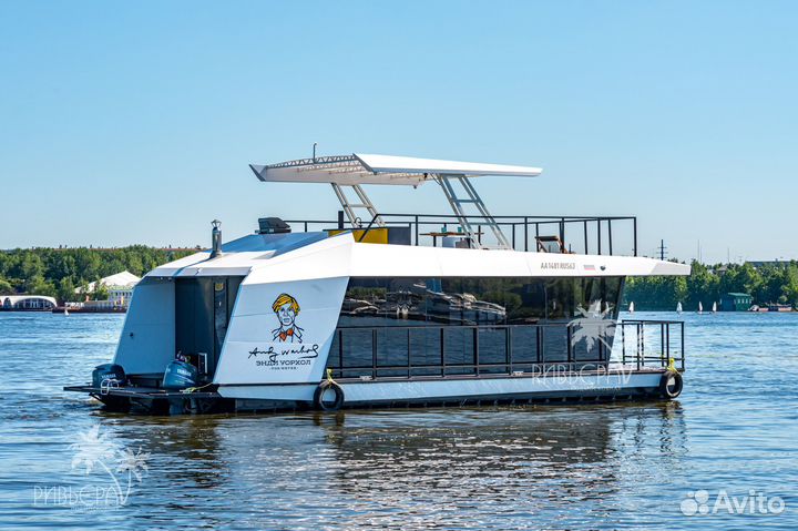 Аренда хаусбота в Москве и Подмосковье, 12 гостей