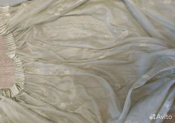 Тюль 4 шт на 2 окна высота 240