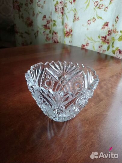 Ваза хрусталь новая
