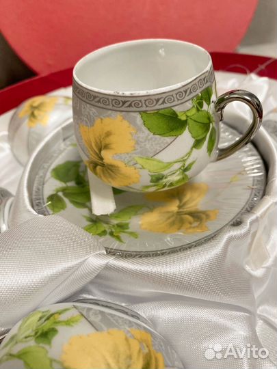 Кофейный сервиз 12 предметов