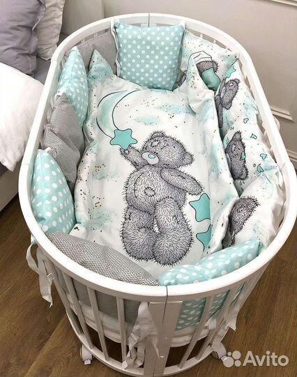 Комплект бортиков в детскую кроватку