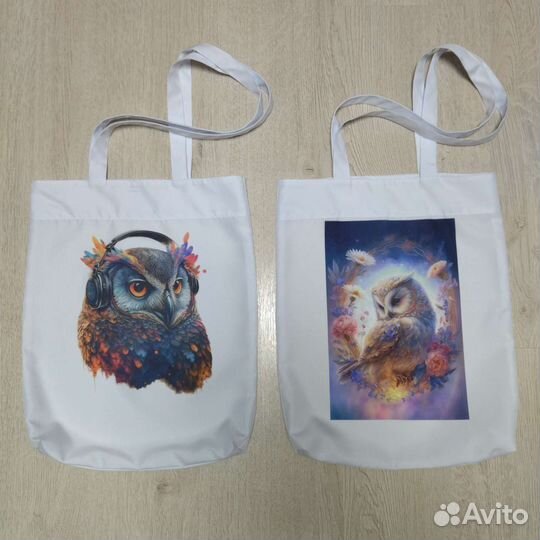 Cумка шопер с печатью