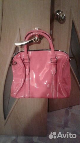 Сумка лаковая